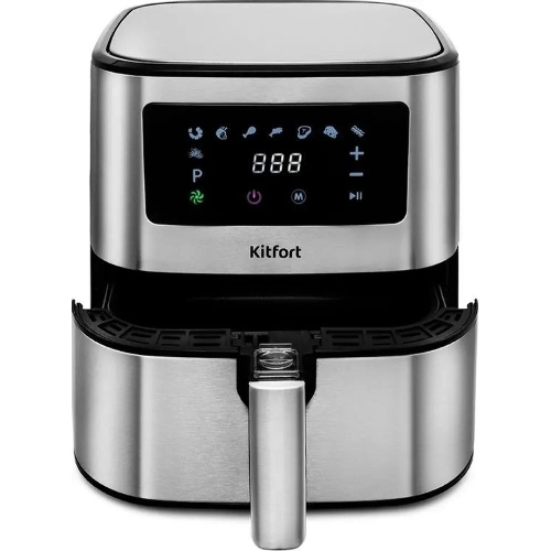 Аэрогриль Kitfort KT-2228 1700Вт серебристый