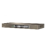 Коммутатор неуправляемый IP-COM F1024 24 порта, 24x100 Мбит/с, установка в стойку, металлический корпус