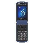 Мобильный телефон Maxvi E11 синий/серебристый