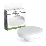 Лампа светодиодная Feron LB-474 LED 25Вт GX70 белый таблетка