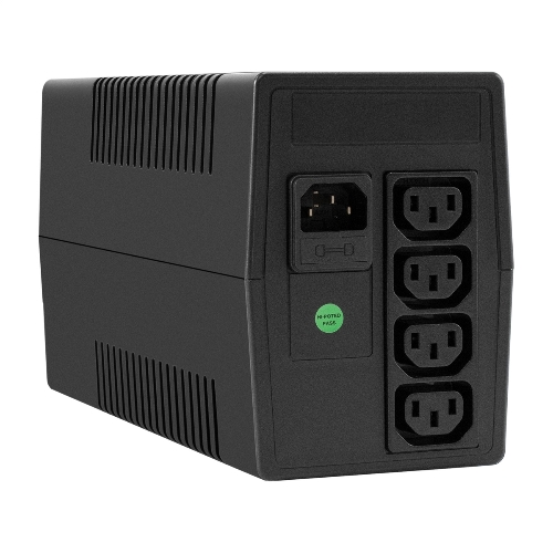 Источник бесперебойного питания ExeGate Smart LB-400.LCD.AVR.4C13 (400VA/240W, LCD, AVR, 4*C13, батарея 12V 4.5Ah, Black)