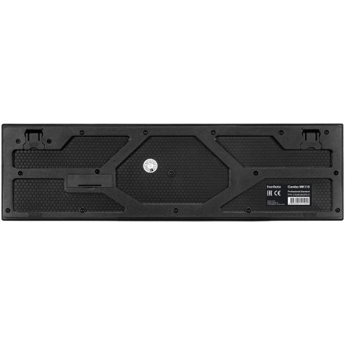 Комплект клавиатура+мышь ExeGate MK110-OEM проводной, USB, 1000 DPI, чёрный
