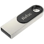 Флешка USB Netac U278 (NT03U278N-032G-32PN), 32Gb, USB 3.0, R/W 90/45, серебристый/черный