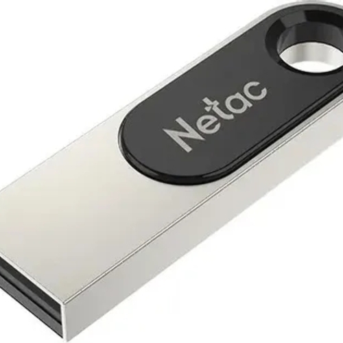 Флешка USB Netac U278 (NT03U278N-032G-32PN), 32Gb, USB 3.0, R/W 90/45, серебристый/черный