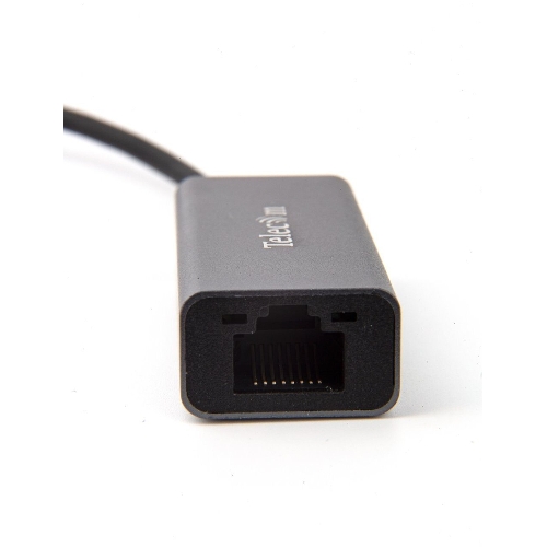 Кабель-переходник USB 3.0 (Am) --> LAN RJ-45 Ethernet 1000 Mbps, Aluminum Shell,Telecom TU312M