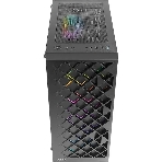Компьютерный корпус Azza Spectra черный без БП ATX 7x120мм 2x140мм 2xUSB 2.0 1xUSB 3.0 audio bott PSU