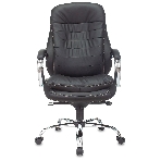 Кресло Бюрократ T-9950/BLACK-PU черный, экокожа