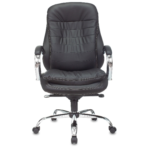 Кресло Бюрократ T-9950/BLACK-PU черный, экокожа