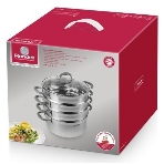 Пароварка Rondell RDS-1103 26 см. 3 перфорированных уровня (5,5 л - нижний ярус)