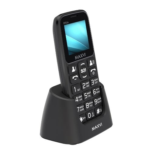 Мобильный телефон Maxvi B110ds черный