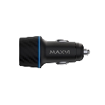 Автомобильное зарядное устройство Maxvi CCM-MS604PD 48W 6A (USB + Type-C, QC3.0 PD3.0) черный