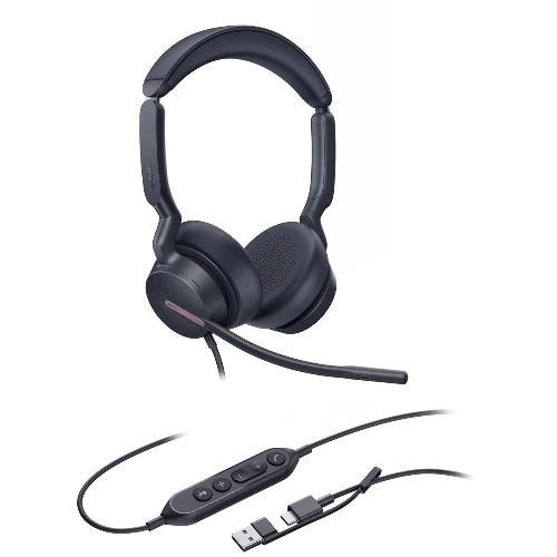 Гарнитура Yealink UH46 Dual UC чёрный, проводная, USB
