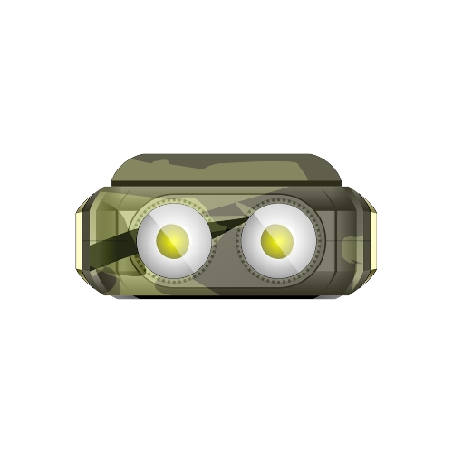Мобильный телефон BQ 2430L Tank Connect камуфляж/золотистый