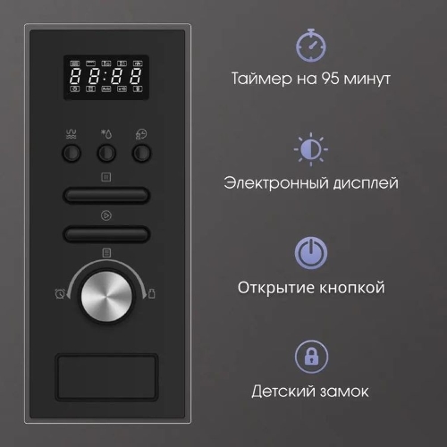 Встраиваемая микроволновая печь Zigmund & Shtain BMO 16.202 B