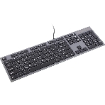 Клавиатура A4Tech KV-300H проводная, USB Type-A, серый