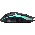 Мышь проводная Oklick 398G черный, 2400 dpi, USB, кнопки - 4