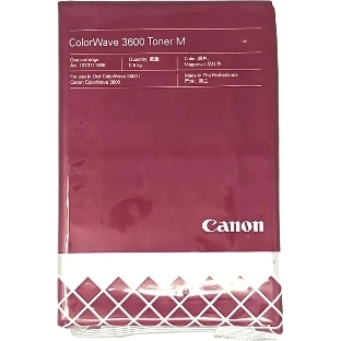 Картридж лазерный Canon ColorWave 3600 Тoner M (3281C003) пурпурный (magenta) для Canon Oce ColorWave 3600