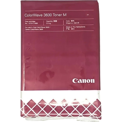 Картридж лазерный Canon ColorWave 3600 Тoner M (3281C003) пурпурный (magenta) для Canon Oce ColorWave 3600