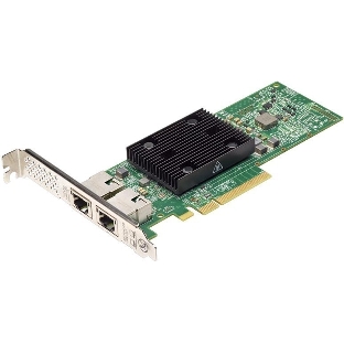 Адаптер Dell Dual port Broadcom 57416 10Gbit Base-T PCIe LP for 14G (540-BBVM) (Не продается отдельно, только в составе комплекта)