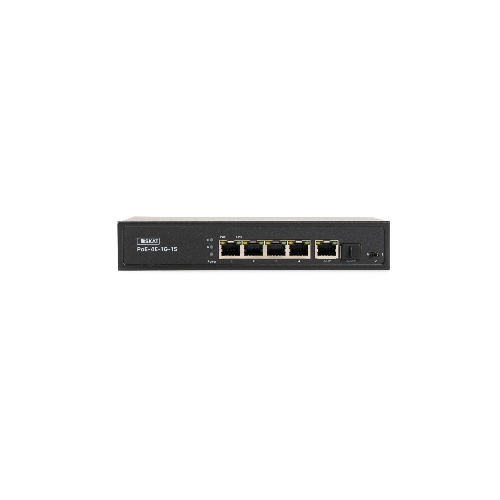 Коммутатор SKAT PoE-4E-1G-1S PoE Plus 60Вт порты: 4-Ethernet 1-Uplink 1-SFP