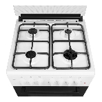 Плита комбинированная Maunfeld MGC60ECW04 белый, газовых конфорок 4 шт, духовка электрическая 65 л, 60 см x 88 см x 65 см