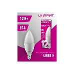 Лампа светодиодная 12вт OLL-C37-12-230-4K-E14-FR ОНЛАЙТ