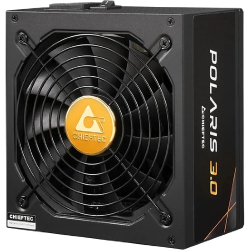 Блок питания Chieftec Polaris 3.0 PPS-1050FC-A3, 1050Вт, 80 PLUS Gold, 135мм, модульный, черный