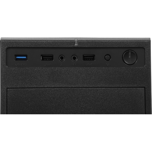 Компьютер Amur Нарвал B7I21 MT i3 12100 (3.3) 16Gb SSD 512Gb UHDG 730 FreeDOS 2.5xGbitEth 400W мышь клавиатура черный (RUS) (2147008)