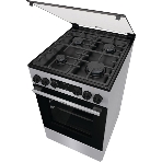 Плита Комбинированная Gorenje GK5C41SF серый (стеклянная крышка) реш.чугун