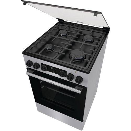 Плита Комбинированная Gorenje GK5C41SF серый (стеклянная крышка) реш.чугун