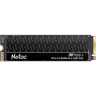 Накопитель SSD Netac NV7000-T, 4Tb, M.2 2280, PCIe 4.0 x4, NVMe, R/W 7300/6700, с радиатором