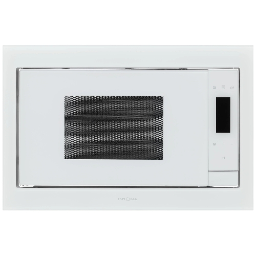 Встраиваемая микроволновая печь Krona ESSEN 60 WH DOTS белый, 31 л, 1000 Вт, переключатели - сенсор