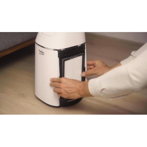 Очиститель воздуха Beko EBA 6000 W белый, 25 м², HEPA-фильтр