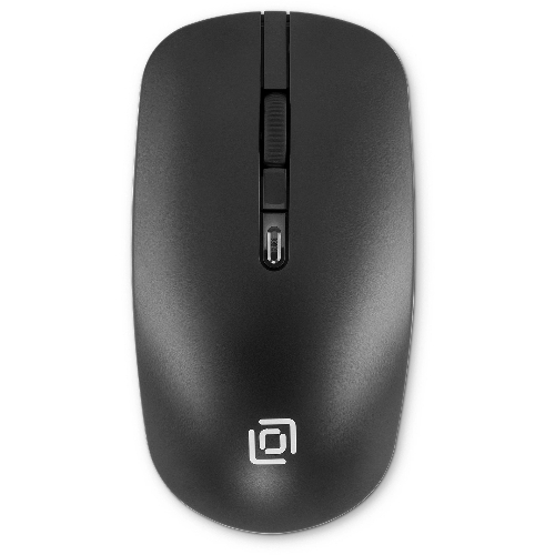 Комплект клавиатура+мышь Oklick S277W беспроводной, USB, 1600 DPI, чёрный