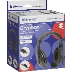 Гарнитура Defender Gryphon 750U чёрный, проводная