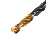 Сверло по металлу Denzel 4,8 мм, HSS-Tin, Golden Tip, 10 шт.