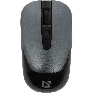 Мышь беспроводная Defender Wave MM-995 серебристый, 1600 dpi, радиоканал, USB, кнопки - 4