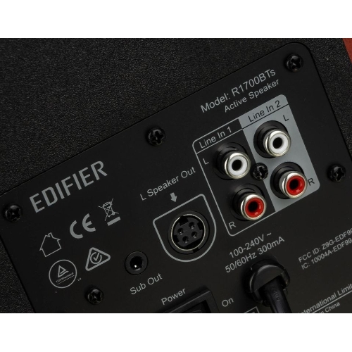 Акустическая система Edifier R1700BTs 2.0 коричневый 66Вт BT