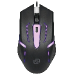 Мышь проводная Oklick 398G черный, 2400 dpi, USB, кнопки - 4