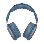 Беспроводные/проводные наушники QUMO Emotion BT 0092 синий, накладные, Bluetooth + проводной, до 10 ч