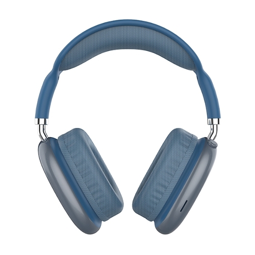 Беспроводные/проводные наушники QUMO Emotion BT 0092 синий, накладные, Bluetooth + проводной, до 10 ч