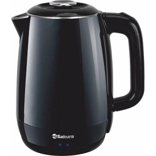 Чайник электрический Sakura SA-2180BK черный, 1,8 л, 1800 Вт
