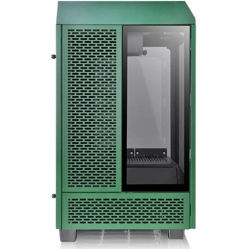 Компьютерный корпус Thermaltake The Tower 100 Racing Green без БП miniITX 1x120мм 3x140мм 2xUSB 3.0 audio bott PSU