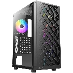 Компьютерный корпус Azza Spectra черный без БП ATX 7x120мм 2x140мм 2xUSB 2.0 1xUSB 3.0 audio bott PSU