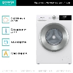 Стиральная машина Gorenje W2NHPI62SCS белый загр.фронтальная макс.: 6 кг 1200об/мин класс: А