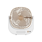 Вентилятор Centek CT-5041 бежевый, настольный, 5 Вт, 3 скорости, 10 см