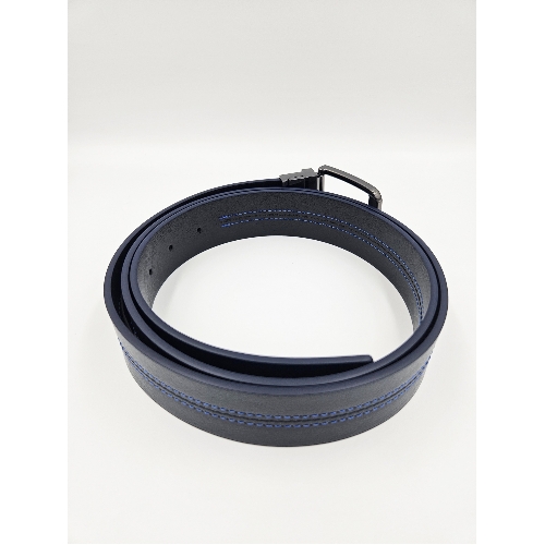 Ремень мужской Piquadro Blue Square CU6742B2/BLUN 125х3.5 см синий/черный натур.кожа