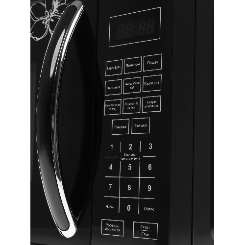 Микроволновая печь Centek CT-1579 черный, 20 л, 700 Вт, переключатели - сенсор