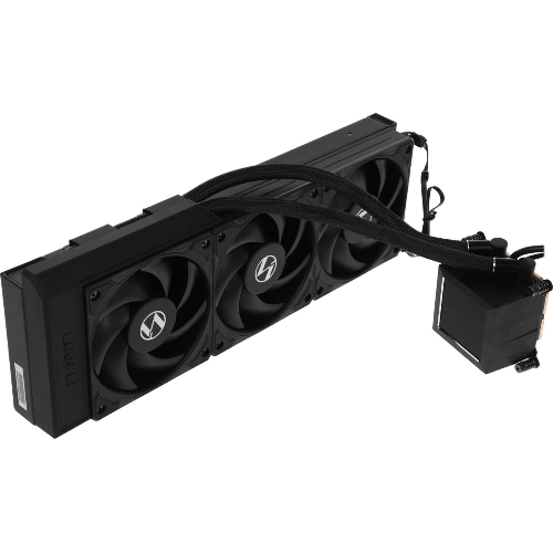 Система жидкостного охлаждения Lian-Li HydroShift LCD 360S Soc-AM5/AM4/1700 черный 4-pin 29.8dB Al+Cu LCD 330W Ret (G89.GHSLCD36SB.R0)