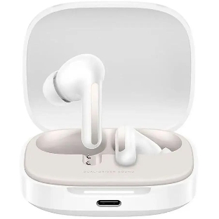 Наушники TWS Xiaomi Redmi Buds 6 белый, внутриканальные, Bluetooth, активное шумоподавление, до 40 ч